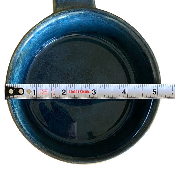 Oneida Studio Pottery Porcelain Tapas Dishes Blue Moss Restaurantware Set - Picture 11 of 13